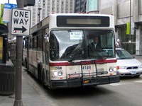 Bus #4149 at Michigan and Pearson, working route #146 Inner Drive/Michigan Express, on March 11, 2004.