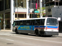 Bus #4681 at Dearborn and Madison on October  2, 2004.