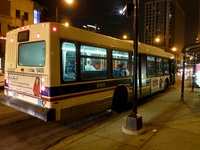 Bus #6400 at State and Roosevelt, working route #29 State, on May 26, 2010.