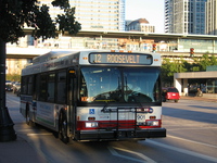 Bus #901 at Roosevelt and State, working route #12 Roosevelt, on August 31, 2007.
