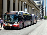 Bus #4348 at Union Station, working route #151 Sheridan, on July 17, 2015.