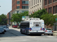 Bus #905 at Michigan and 11th, working route #18 16th/18th, on May 25, 2010.